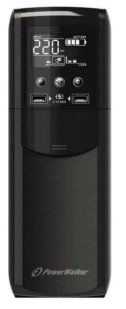 POWER WALKER Zasilacz awaryjny UPS POWER WALKER VI 800 CSW FR (Desktop; 800VA)