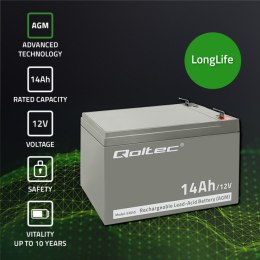 Qoltec Akumulator bezobsługowy Qoltec 53045