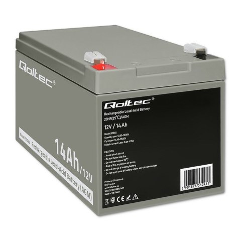 Qoltec Akumulator bezobsługowy Qoltec 53045 Qoltec Akumulator bezobsługowy Qoltec 53045