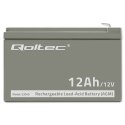 Qoltec QOLTEC AKUMULATOR AGM | 12V | 12AH