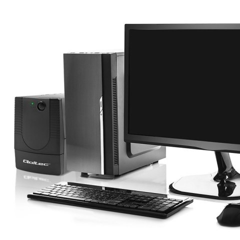 Qoltec QOLTEC ZASILACZ AWARYJNY UPS LINE INTERACTIVE | MONOLITH | 1000VA | 600W Qoltec QOLTEC ZASILACZ AWARYJNY UPS LINE INTERACTIVE | MONOLITH | 1000VA | 600W