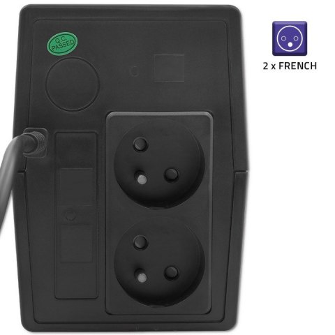 Qoltec QOLTEC ZASILACZ AWARYJNY UPS LINE INTERACTIVE | MONOLITH | 1000VA | 600W Qoltec QOLTEC ZASILACZ AWARYJNY UPS LINE INTERACTIVE | MONOLITH | 1000VA | 600W