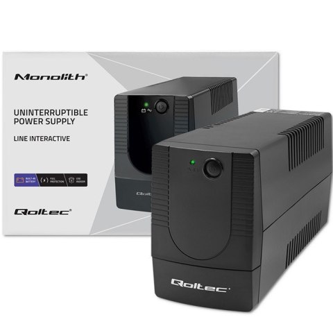 Qoltec QOLTEC ZASILACZ AWARYJNY UPS LINE INTERACTIVE | MONOLITH | 1000VA | 600W Qoltec QOLTEC ZASILACZ AWARYJNY UPS LINE INTERACTIVE | MONOLITH | 1000VA | 600W