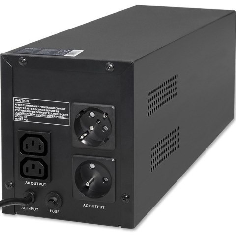Qoltec QOLTEC ZASILACZ AWARYJNY UPS LINE INTERACTIVE | MONOLITH | 1500VA | 900W Qoltec QOLTEC ZASILACZ AWARYJNY UPS LINE INTERACTIVE | MONOLITH | 1500VA | 900W
