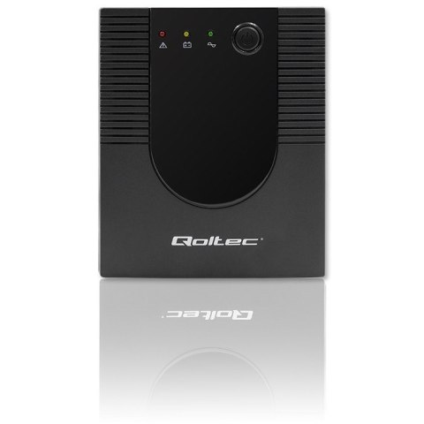 Qoltec QOLTEC ZASILACZ AWARYJNY UPS LINE INTERACTIVE | MONOLITH | 1500VA | 900W Qoltec QOLTEC ZASILACZ AWARYJNY UPS LINE INTERACTIVE | MONOLITH | 1500VA | 900W
