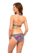 Kostium dwuczęściowy Biustonosz Bralet Kąpielowy Model Coral Multicolor - Lupo Line