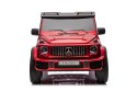 LEAN CARS Auto Na Akumulator Mercedes G63 XXL Czerwony 24V