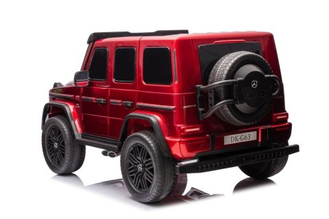 LEAN CARS Auto Na Akumulator Mercedes G63 XXL Czerwony 24V LEAN CARS Auto Na Akumulator Mercedes G63 XXL Czerwony 24V