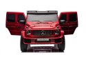 LEAN CARS Auto Na Akumulator Mercedes G63 XXL Czerwony 24V