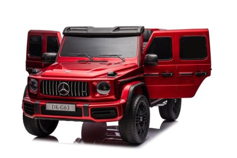 LEAN CARS Auto Na Akumulator Mercedes G63 XXL Czerwony 24V LEAN CARS Auto Na Akumulator Mercedes G63 XXL Czerwony 24V