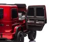 LEAN CARS Auto Na Akumulator Mercedes G63 XXL Czerwony 24V