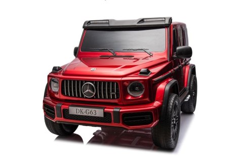 LEAN CARS Auto Na Akumulator Mercedes G63 XXL Czerwony 24V LEAN CARS Auto Na Akumulator Mercedes G63 XXL Czerwony 24V