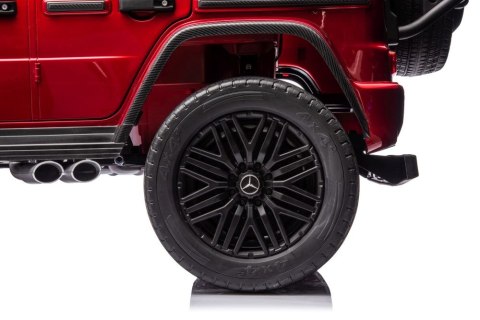 LEAN CARS Auto Na Akumulator Mercedes G63 XXL Czerwony 24V LEAN CARS Auto Na Akumulator Mercedes G63 XXL Czerwony 24V