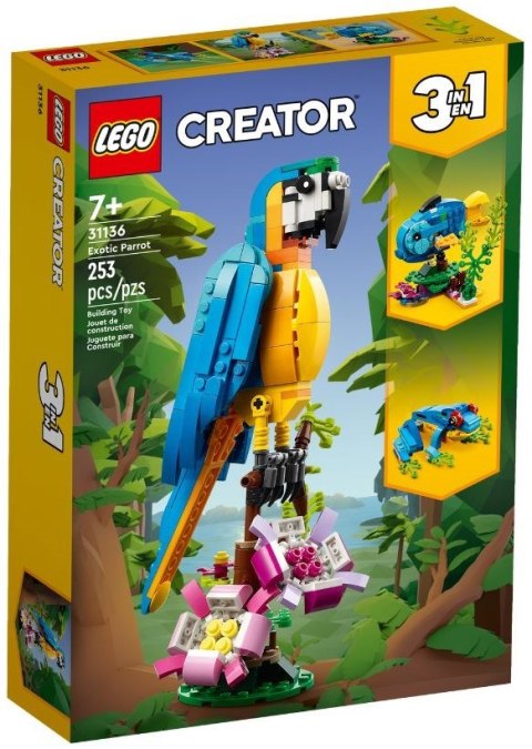 Lego LEGO Creator 31136 Egzotyczna papuga Lego LEGO Creator 31136 Egzotyczna papuga