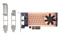 QNAP Qnap QM2-2P2G2T, 2 x PCIe 2280 M.2 SSD, PCIe Gen3 x4, 2x  Intel I225LM 2.5GbE RJ45