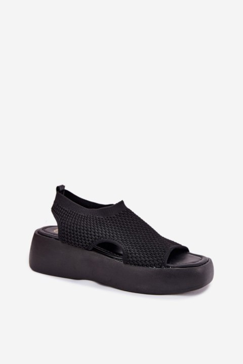 Sandały Model Kavira LX9611 Black - Step in style Sandały Model Kavira LX9611 Black - Step in style