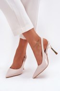 Szpilki Model Rivori LE116P Light Beige - Step in style