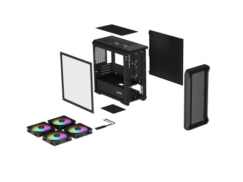 GENESIS Obudowa NATEC Genesis Irid 503 ARGB NPC-1559 (Micro ATX. Mini ITX; kolor czarny) GENESIS Obudowa NATEC Genesis Irid 503 ARGB NPC-1559 (Micro ATX. Mini ITX; kolor czarny)
