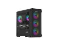 GENESIS Obudowa NATEC Genesis Irid 503 ARGB NPC-1559 (Micro ATX. Mini ITX; kolor czarny)