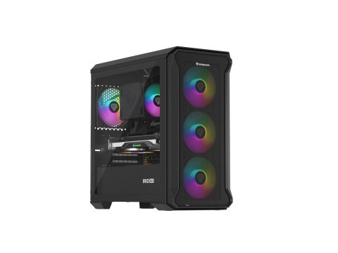 GENESIS Obudowa NATEC Genesis Irid 503 ARGB NPC-1559 (Micro ATX. Mini ITX; kolor czarny) GENESIS Obudowa NATEC Genesis Irid 503 ARGB NPC-1559 (Micro ATX. Mini ITX; kolor czarny)