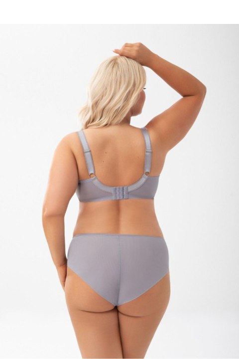 Biustonosz Soft Model Perla K907 Grey - Gorsenia Lingerie Biustonosz Soft Model Perla K907 Grey - Gorsenia Lingerie
