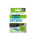 DYMO Taśma DYMO D1- 12mm x 7m czarny/zielony S0720590 (12mm )