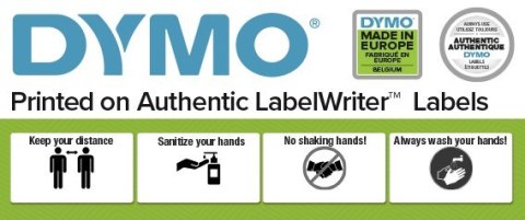 DYMO Zestaw etykiet na identyfikator DYMO S0722560 DYMO Zestaw etykiet na identyfikator DYMO S0722560
