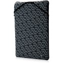 Hewlett-Packard Etui HP Reversible Protective Geo Laptop Sleeve do notebooka 15,6" czarno-szare 2F2L0AA