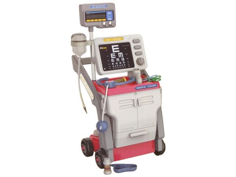 LEAN Toys Zestaw Małego Doktora Stetoskop Światła Różowy