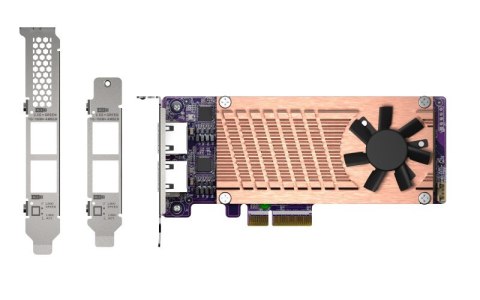 QNAP Qnap QM2-2P2G2T, 2 x PCIe 2280 M.2 SSD, PCIe Gen3 x4, 2x Intel I225LM 2.5GbE RJ45 QNAP Qnap QM2-2P2G2T, 2 x PCIe 2280 M.2 SSD, PCIe Gen3 x4, 2x Intel I225LM 2.5GbE RJ45