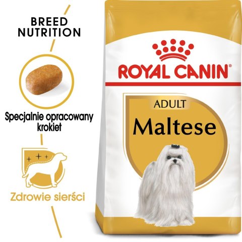 Royal Canin ROYAL CANIN BHN Maltese Adult - sucha karma dla psa dorosłego - 1,5kg Royal Canin ROYAL CANIN BHN Maltese Adult - sucha karma dla psa dorosłego - 1,5kg