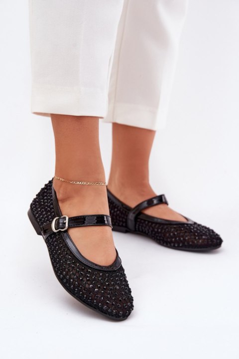 Baleriny Model Avirae JH387P Black - Step in style Baleriny Model Avirae JH387P Black - Step in style