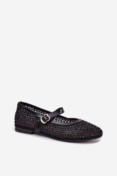 Baleriny Model Avirae JH387P Black - Step in style Baleriny Model Avirae JH387P Black - Step in style