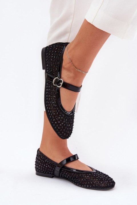 Baleriny Model Avirae JH387P Black - Step in style Baleriny Model Avirae JH387P Black - Step in style