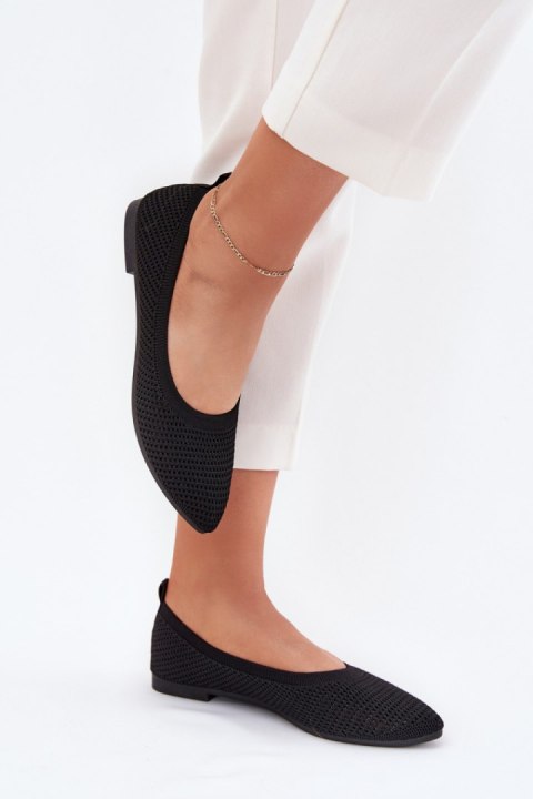 Baleriny Model Sarina ZA43P Black - Step in style Baleriny Model Sarina ZA43P Black - Step in style