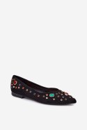 Baleriny Model Valena JH525P Black - Step in style