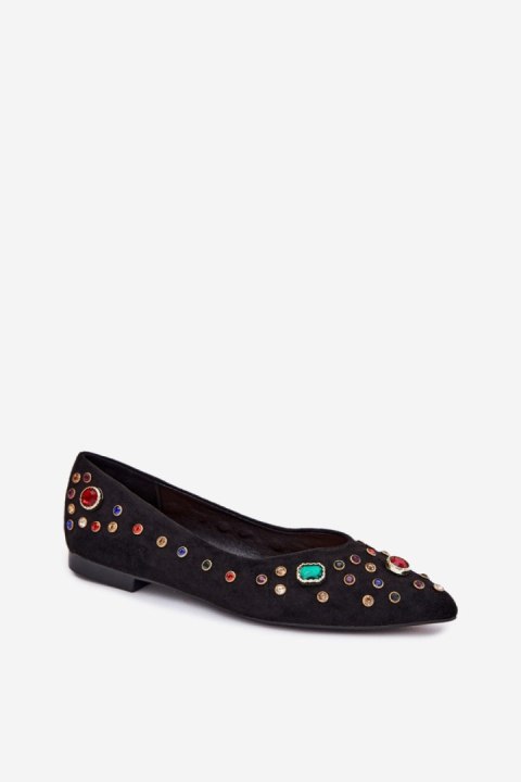 Baleriny Model Valena JH525P Black - Step in style Baleriny Model Valena JH525P Black - Step in style