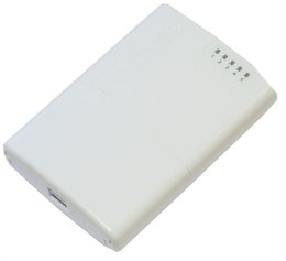 MikroTik Router Mikrotik PowerBox (RB750P-PBr2) Total Ethernet  Ports:5; Architecture:MIPSBE; CPU core:1