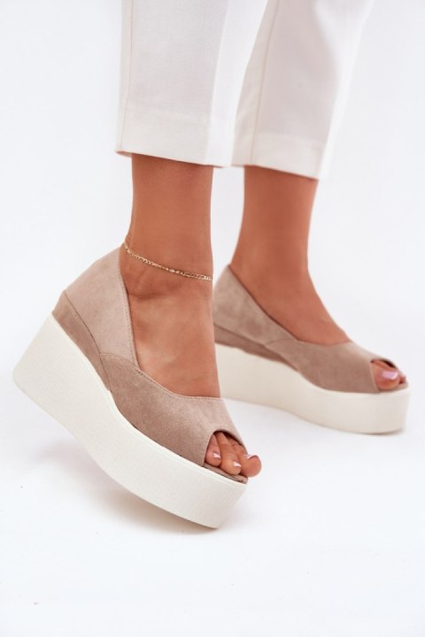 Sandały Model Felyra JH530P Beige - Step in style Sandały Model Felyra JH530P Beige - Step in style
