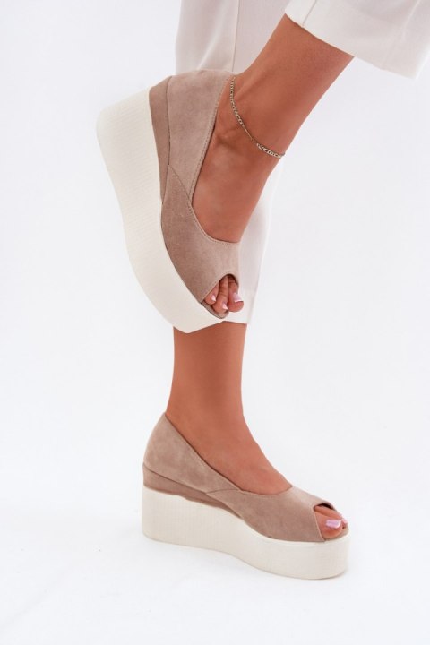 Sandały Model Felyra JH530P Beige - Step in style Sandały Model Felyra JH530P Beige - Step in style