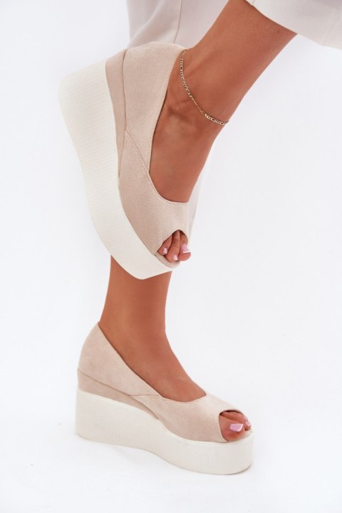 Sandały Model Felyra JH530P Light Beige - Step in style Sandały Model Felyra JH530P Light Beige - Step in style