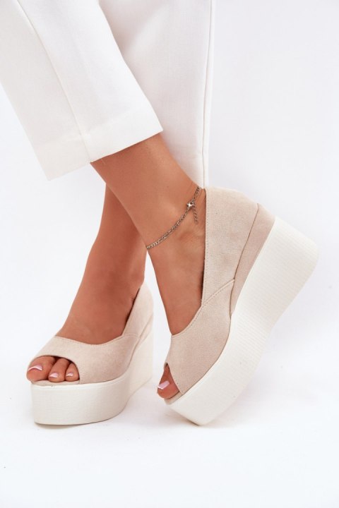 Sandały Model Felyra JH530P Light Beige - Step in style Sandały Model Felyra JH530P Light Beige - Step in style