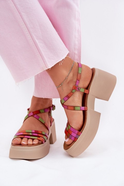Sandały Model Maciejka 06990-39 Multicolor - Step in style Sandały Model Maciejka 06990-39 Multicolor - Step in style