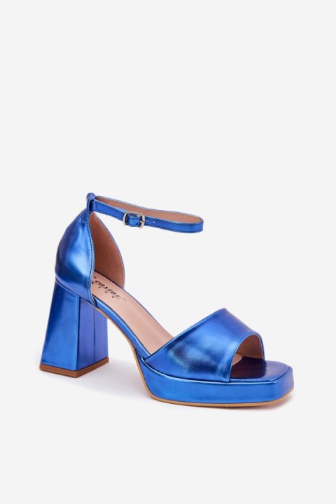 Sandały Model Marila KK54P Blue - Step in style Sandały Model Marila KK54P Blue - Step in style