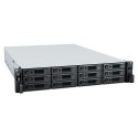 Synology NAS Synology SA6400; 2U RACK; 12x (3.5" SAS HDD/2.5" SAS SSD); AMD EPYC 7272; 32 GB DDR4 ECC RDIMM (max. 1024GB), 4x 1GbE RJ-45,