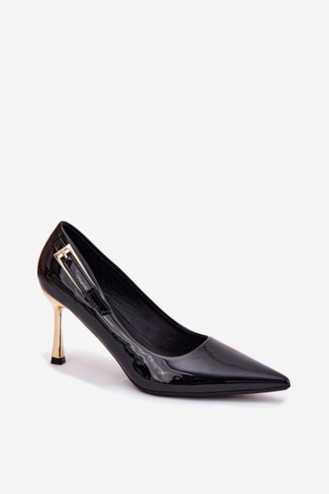 Szpilki Model Mivira LE137P Black - Step in style Szpilki Model Mivira LE137P Black - Step in style