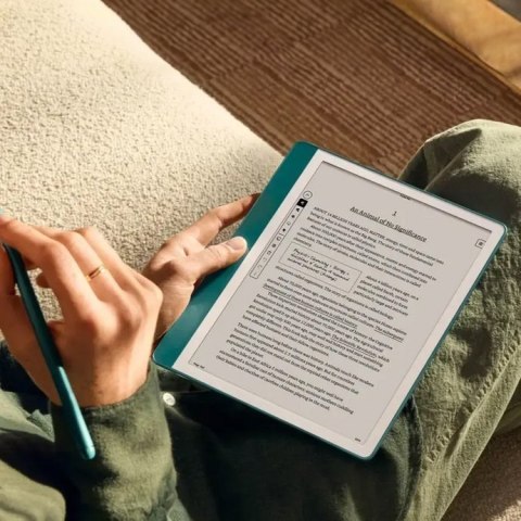 KINDLE Ebook New Kindle Scribe - 2024 release 10.2" glare-free 64GB Wi-Fi (Without Lockscreen Ads) with Premium Pen Jade KINDLE Ebook New Kindle Scribe - 2024 release 10.2" glare-free 64GB Wi-Fi (Without Lockscreen Ads) with Premium Pen Jade