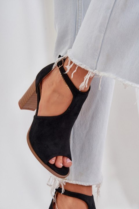 Sandały Model Lanadriena M392 Black - Step in style Sandały Model Lanadriena M392 Black - Step in style