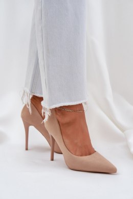 Szpilki Model Navinda LE113P Beige - Step in style