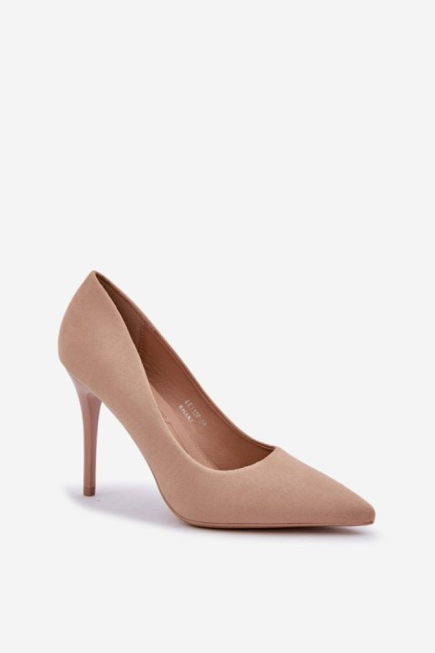 Szpilki Model Navinda LE113P Beige - Step in style Szpilki Model Navinda LE113P Beige - Step in style